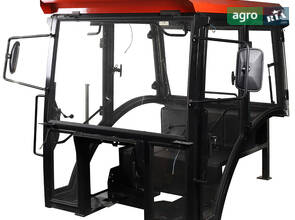 Кабіна МТЗ-80,82 (червона) УК, зборі (ліхтарі, бризковики, килимок, крила, кронштейни, ущільнення) (AGH)