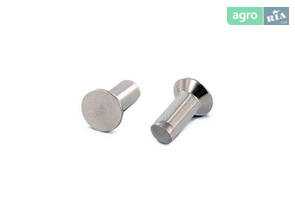 Заклепка 4х12 алюм.  (100г, 208шт) ГОСТ 10300-80 (СТМ S.I.L.A.) 4х12