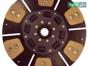 Диск зчеплення ведомий МТЗ 80, 82 з керамічними накладками, круглий каркас (повиш. ресурс) П (пр-во Юбана)