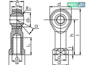 Подшипник SI06T/K EXL