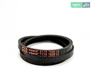 Ремінь зубчастий 16-11-1650 зубчастий (X17A) PIX