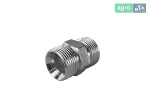 Штуцер з'єднувальний S30хS30 (м24*1,5-м24*1,5)