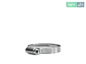 Хомут стальной червячный W4 9.7мм 12-22мм