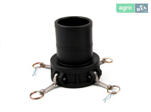 Соединение CamLock С100 (400) хвост. (400) (PP)