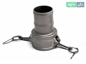 З'єднання CamLock C75 (300) хвіст. (300) (SS316)