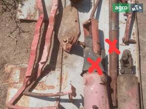 Розбирання трактора ЮМЗ