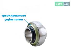 Підшипник з трьохкромковим ущільненням RL205-100LLSC3