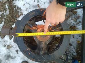 Шків, стан на фото