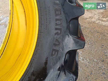 Спарка john deere на r38 колеса - фото
