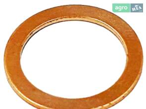Шайба мідна ущільнювальна 180 N (Øв12; Øз17.5)