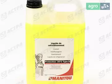 Охлаждающая жидкость Manitou organic liquid coolant -35 ° С (5 л) - фото