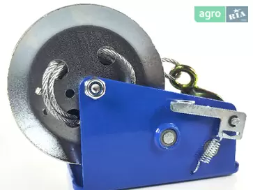 Ручная лебедка 1.13 т BST R 2500 LBS стальной трос Husar Winch - фото