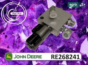 Гидравлический клапан RE268241 для трактора John Deere