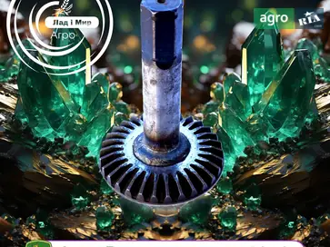 Вал DE19761 до жниварки John Deere - фото