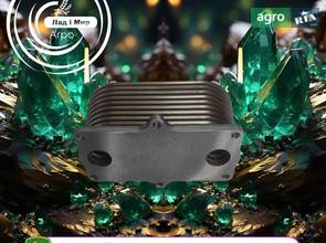 Масляный радиатор АКПП RE560754 для комбайна John Deere