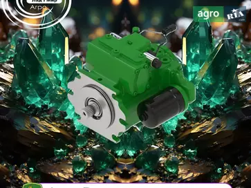 Гідравлічний насос AXE17831 до комбайна John Deere - фото