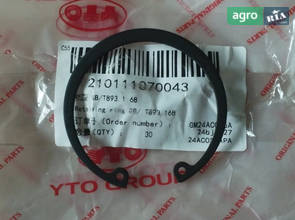 Стопорне кільце GB/T893.1 68 до трактора YTO