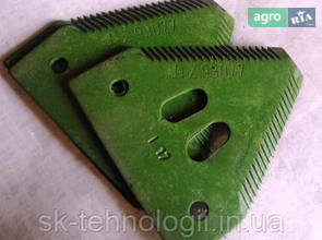 Сегмент ножа Z93077, Z52672, AZ40032, AZ47493, Z93078, H47493 для жатки John Deere