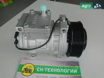 Компрессор кондиционера DCP99513, AL176858, RE203758, RE257084, SE503066, SE6400, SE6100, SE6200, SE6300, SE6400 для трактора John Deere - фото