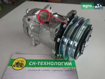 Компрессор кондиционера для трактора John Deere - фото