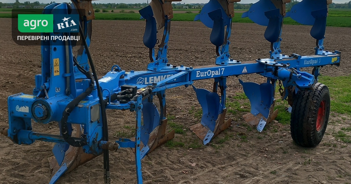 Купить Плуг Lemken Vari-EurOpal 7 X 4/1 L90 2016. Б/у. Цена 15 600