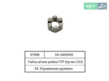 Гайка до МТЗ - фото