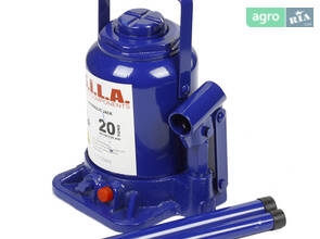 Домкрат гідравлічний 20т СНД стандарт (235-440 мм) СИНІЙ SL 11.T20220