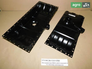 Бак радіатора ЮМЗ, Д-65 верхній (латунь) (пр-во S. I. L. A.) 36-1301050