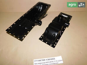 Бак радіатора МТЗ-80/82, Т-70 верхній (латунь) (пр-во S. I. L. A.) 70У-1301055