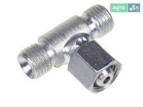 Трійник S17 з гайкою (М14х1,5-М14х1,5-М14х1,5) (вир-во АгроИмпульс) ТР.S17 з гайкою