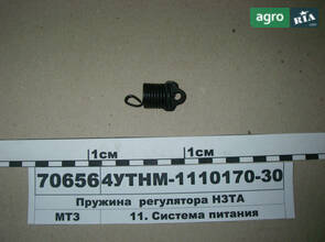 Пружина регулятора (вир-во НЗТА) 4УТn-1110170-30