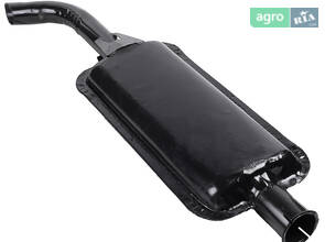 Глушитель короткий (930 мм) МТЗ ЮМЗ штампованный, сварной L = 600 мм (SILA AC) 60-1205015-06