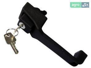 Ручка двери кабины УК МТЗ внешняя левая с ключами (пр-во SILA) 80-6105300