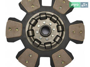 Диск сцепления ведомый МТЗ 80, 82 с керамическими накладками, каркас "лепестки" (воздухопроницаемый ресурс) В, пружина.