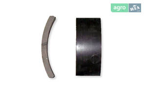 Накладка тормозов. 200 (передняя) КрАЗ-256, 250,6510 (Трібо) 200-3501105