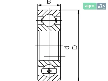 Підшипник 6015 - фото