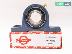 Корпус з підшипником UCP207 SLAVIA