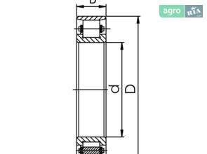 Подшипник N 206