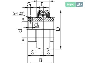 Подшипник UC 203