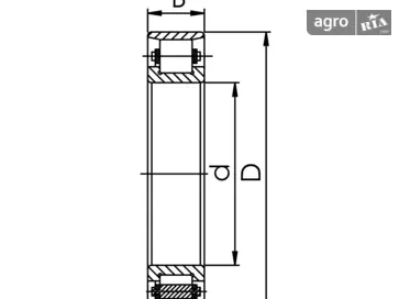 Підшипник N 310 - фото