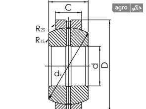 Подшипник GE 30 ES