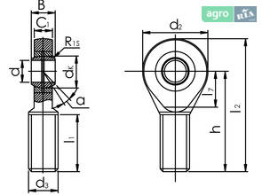 Підшипник SA 22 T/K