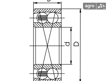 Підшипник 1213 - фото