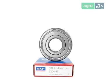 Підшипник 6304 ZZ - фото