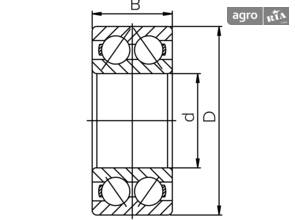 Підшипник 33215