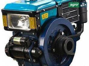 Двигун Зубр R180NM дизельний 8 к.с. маховик, з електростартером.