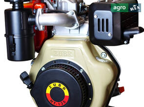 Двигун Зубр 186F дизельний 9 к.с. вал 25.00 мм. – шліцевий.