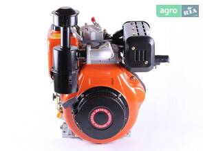 Двигун ТАТА 186FE дизельний 9 к.с. вал 25.00 мм. – шпонковий.