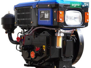  Двигатель Universal R180N дизельный 8 л.с. маховик (ручной запуск)