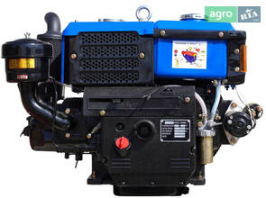 Двигун Universal R190NM дизельний 10 к.с. маховик, з електростартером.